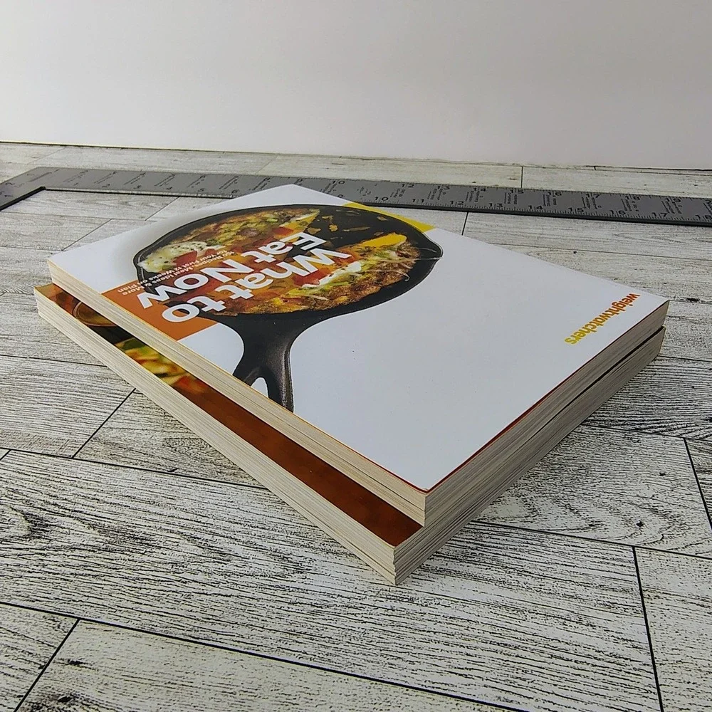 Weight Watchers Cookbooks Lot of 2 Books - Dining for Two and‎ What to Eat Now